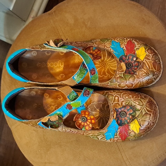 Socofy handmade shoes/Size 41 or 10 US - Picture 2 of 9